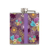 Flasques Dames florales (Dos)