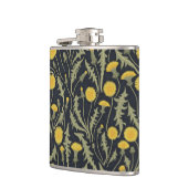 Flasques Dandelions, vert, jaune et noir (Gauche)