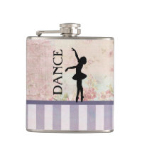 Danse - Ballerina Silhouette Arrière - plan Vintag