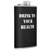 Flasques Dark Humor Flask by Skullnskin / J. H. Thornton (Droite)