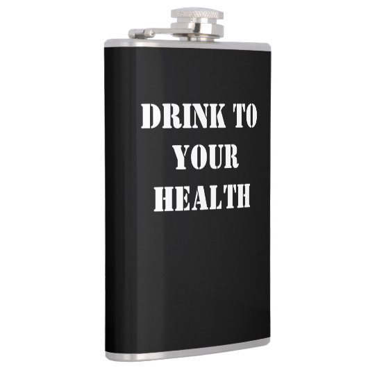 Flasques Dark Humor Flask by Skullnskin / J. H. Thornton (Droite)