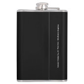 Flasques Dark Humor Flask by Skullnskin / J. H. Thornton (Dos)