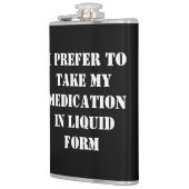 Flasques Dark Humor Flask by Skullnskin / J. H. Thornton (Gauche)
