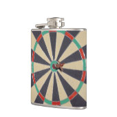 Flasques Dart Dans Un Taureau En Tirage, (Gauche)