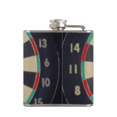 Flasques Dart Dans Un Taureau En Tirage, (Dos)