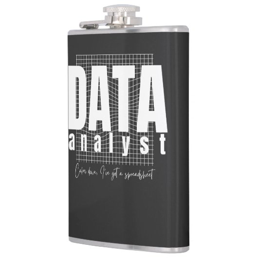 Flasques Data Analyst Design - J'ai une feuille de calcul (Gauche)