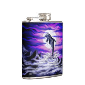 Flasques Dauphin clair de lune (Droite)