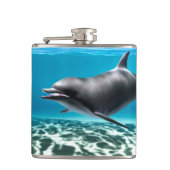 Flasques Dauphin souriant (Devant)