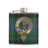 Flasques Davidson Tartan & Badge (Devant)