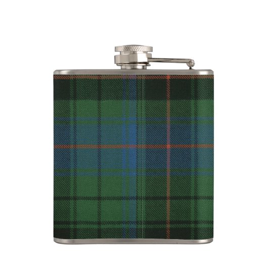 Flasques Davidson Tartan & Badge (Dos)