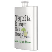 FLASQUES DE COCKTAIL, TEQUILA EST PLUS CHER QUE LA (Gauche)