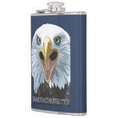 Flasques De MassachusettsEagle fin (Gauche)