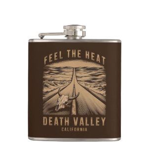 Flasques Death Valley California Sentez La Chaleur