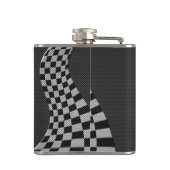 Flasques Décor à lames en fibre de carbone (Dos)