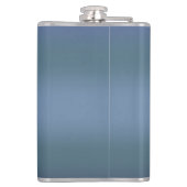 Flasques Décor bleu marine moderne Aquarelle (Dos)