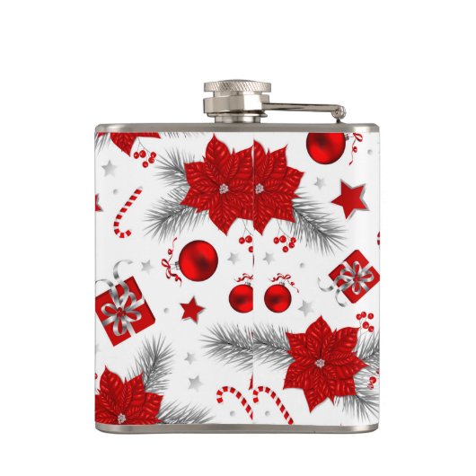 Flasques Décor de Noël motif (Dos)