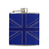 Flasques Décor Union Jack bleu NAvy (Devant)