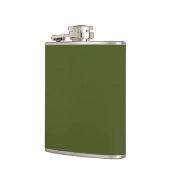 Flasques Décor vert Olive Customiser facilement (Gauche)