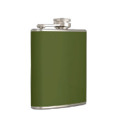 Flasques Décor vert Olive Customiser facilement (Droite)