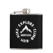 Flasques Découvrez Les Montagnes (Devant)