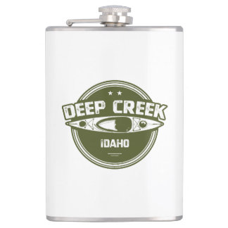 Flasques Deep Creek Wild Et Rivière Pittoresque Idaho Kayak