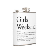 Flasques Définition de week-end entre filles personnalisé (Droite)