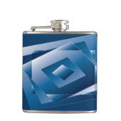 Flasques dégradé bleu 1 (Devant)