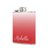 Flasques dégradé personnalisé noir (Gauche)