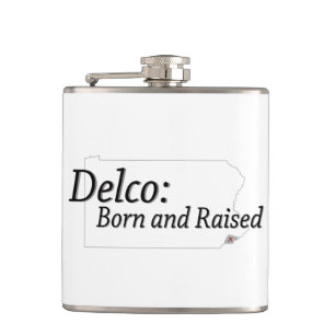 Flasques Delco Né et élevé