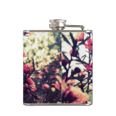 Flasques Delicate Pink Wild Flower Meadow Photo (Dos)