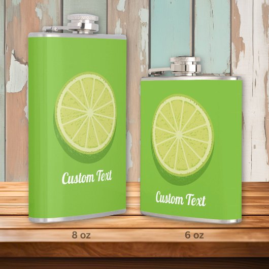 Flasques Demi citron vert
