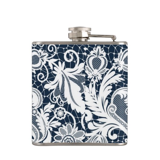 Flasques Dentelle blanche 2 (Dos)