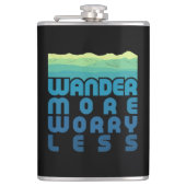 Flasques Déplacement plus inquiétant Moins/dégradé bleu (Devant)