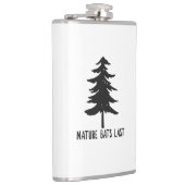 Flasques Dernier de chauves-souris nature (Droite)