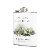 Flasques Dernier sentier avant le week-end de célibataire d (Gauche)