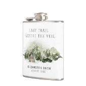 Flasques Dernier Trail Avant Le Voile Week-end Enterrement  (Gauche)