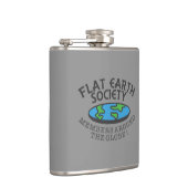 Flasques Des Membres De La Société Planète Autour Du Monde (Droite)