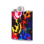 Flasques Des visages heureux (Gauche)