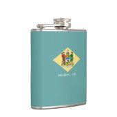 Flasques Design de drapeau d'état du Delaware (Droite)