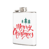 Flasques Design de Noël avec arbres (Gauche)