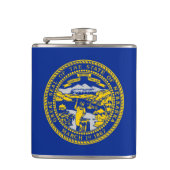 Flasques Design du drapeau de l'État du Nebraska (Devant)