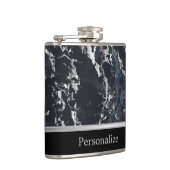 Flasques Design élégant en marbre noir en pierre (Droite)