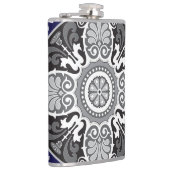 Flasques Design floral détaillé de l'Écharpe Paisley (Droite)