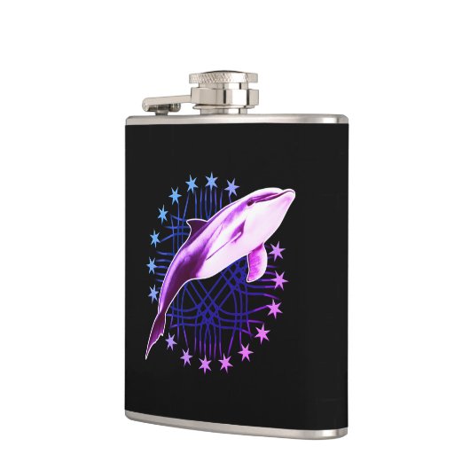 Flasques Design graphique dauphin (Gauche)