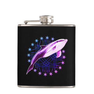 Flasques Design graphique dauphin