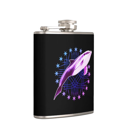 Flasques Design graphique dauphin (Droite)