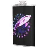 Flasques Design graphique dauphin (Gauche)