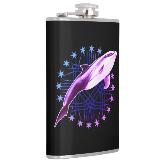 Flasques Design graphique dauphin (Droite)