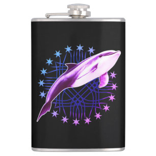Flasques Design graphique dauphin