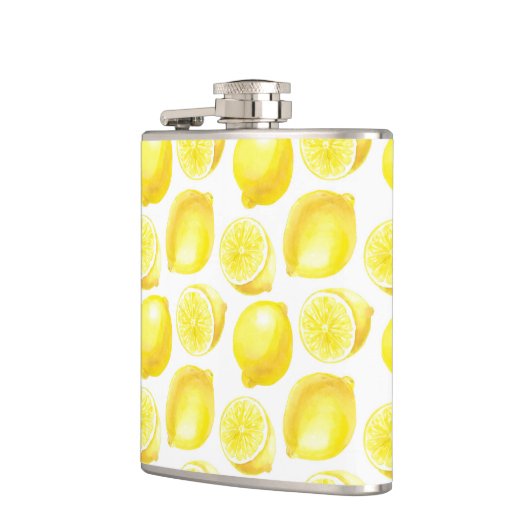 Flasques Design motif citron (Gauche)